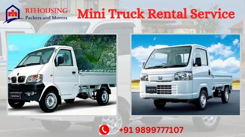 Affordable Mini truck Rental services in Panchkula